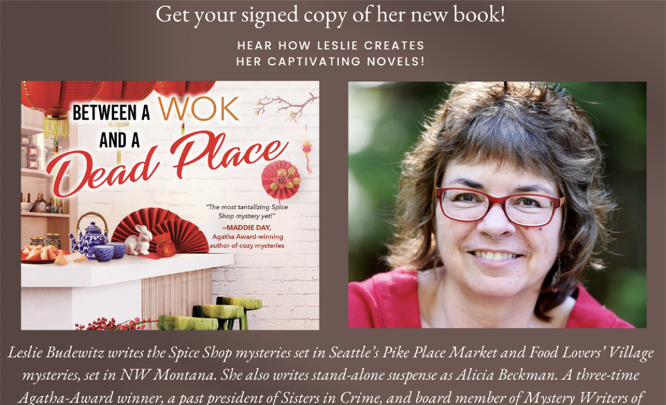 Author talk & book signing