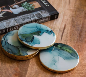 Unlock Your Creativity with Alcohol Ink Coasters!