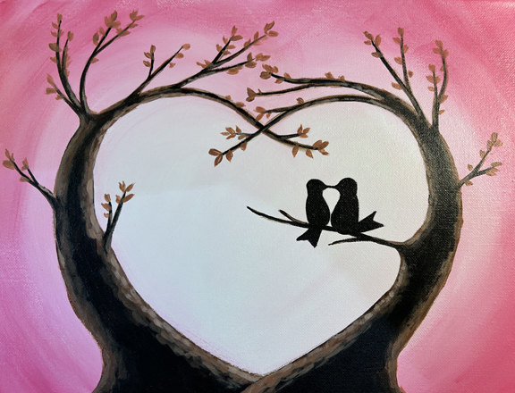 Valentine's Sip & Paint Workshop