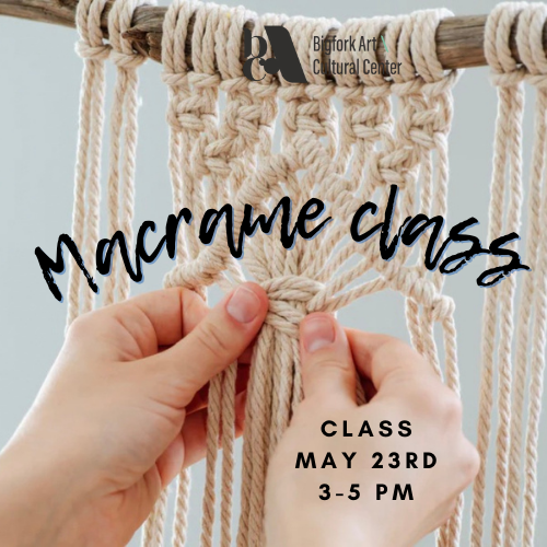 Macrame design class