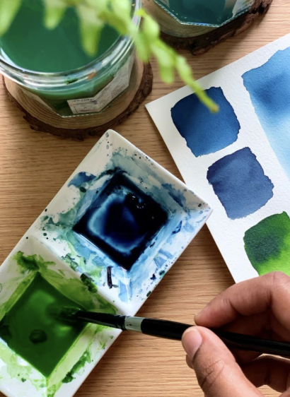 Watercolor Painting Class- intro to landscapes