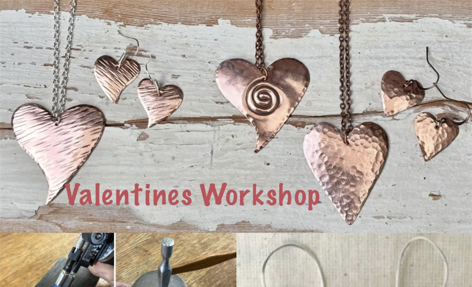 Valentine Copper Jewelry Class- Adults
