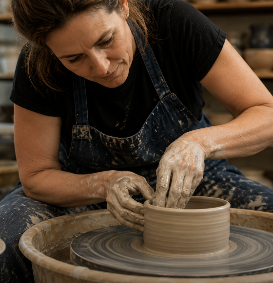 Beginning Wheel Throwing