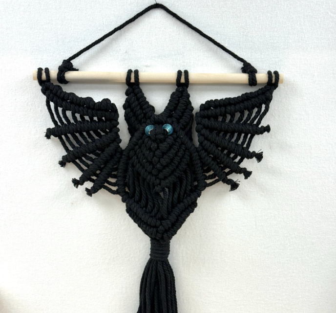 Macramé Bat
