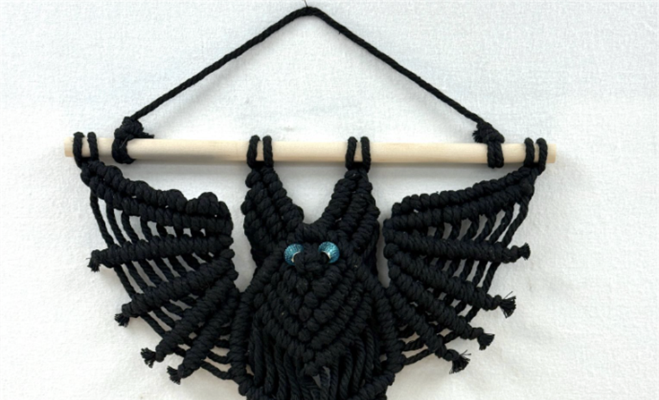 Macramé Bat