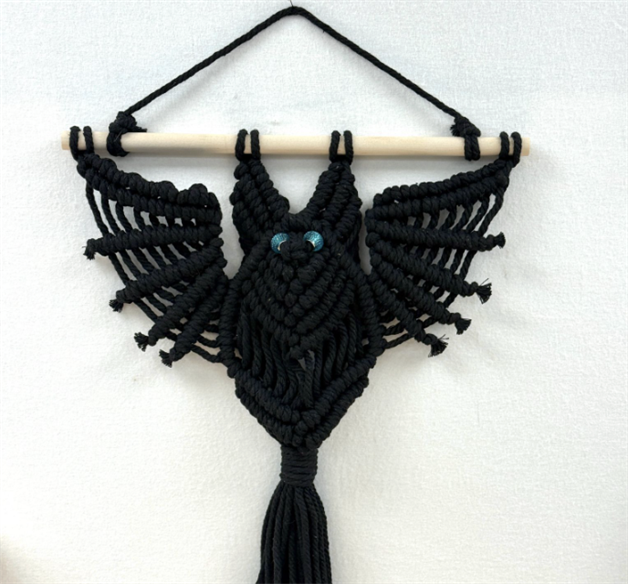 Macramé Bat
