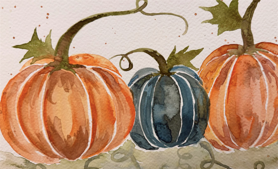 Pick of the Patch: Pumpkin Watercolor