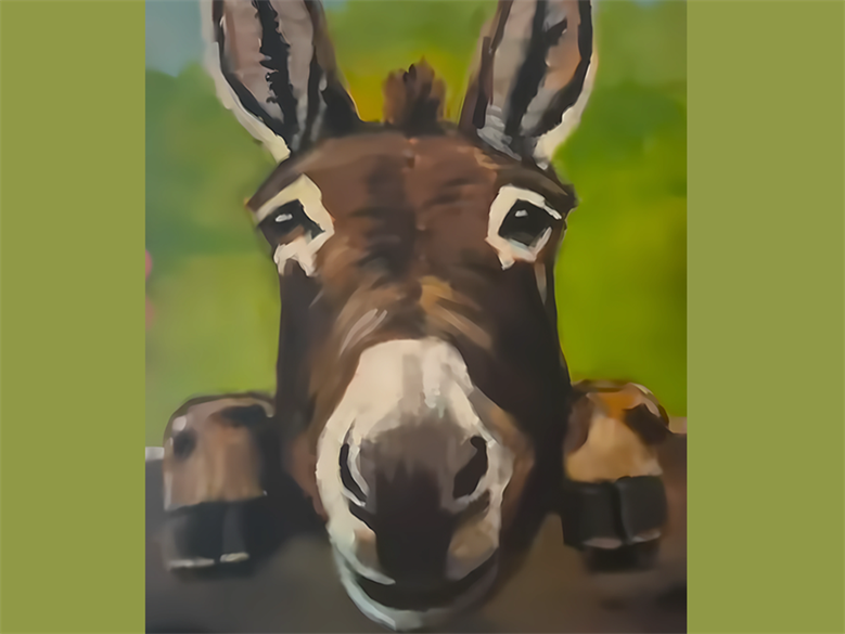 Donkey Painting Class
