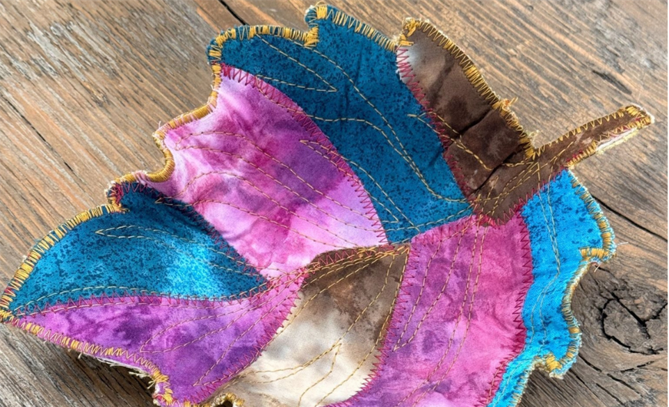 Sew Easy: Leaf Bowl