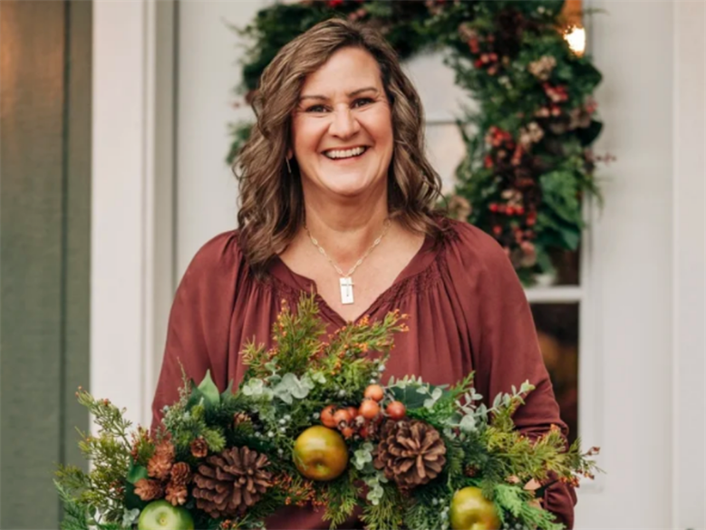 Woodland Faux Wreath