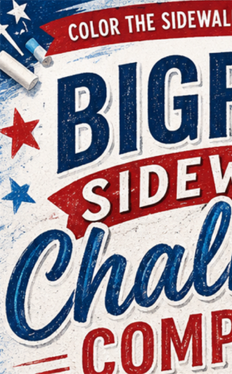 Bigfork Chalk Art Competition Gallery image 1